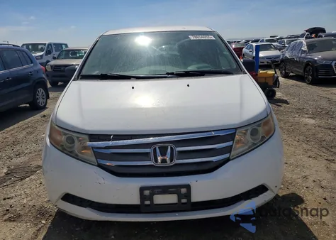 2012 Honda Odyssey Lx из США, поврежденный, VIN 5FNRL5H2XCB106978